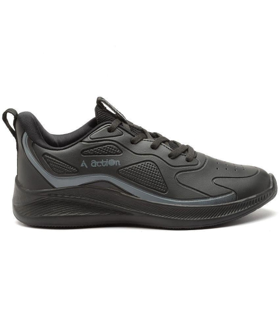 Action - Sports Running Shoes Black Mens Sports Running Shoes - None