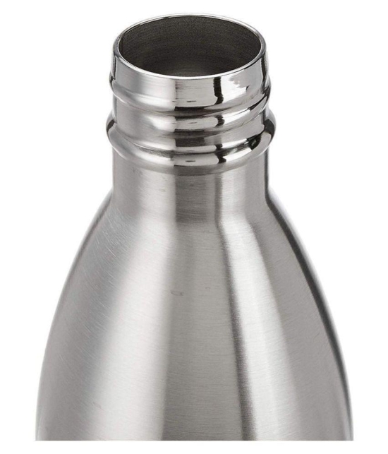 Shuangyou Silver 500 mL Hot and Cold Steel Water Bottle set of 1 - White