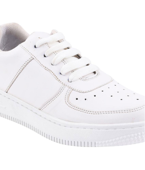 Shoetopia - White Womens Sneakers - None