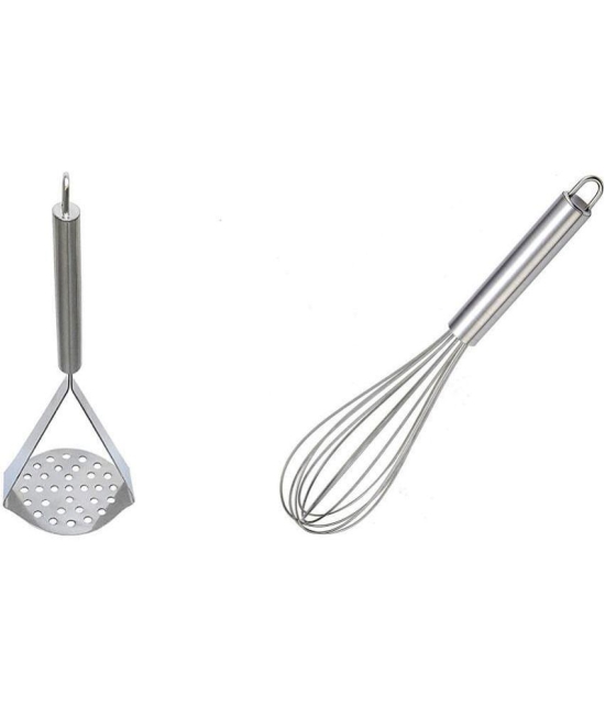 Analog kitchenware - Silver Stainless Steel 2 Pic ( Set of 2 ) - Silver