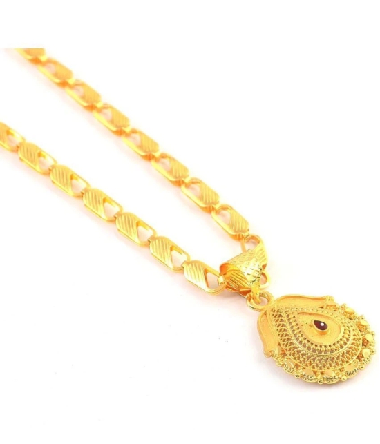 Jewar Mandi - Gold Pendant ( Pack of 1 ) - Gold