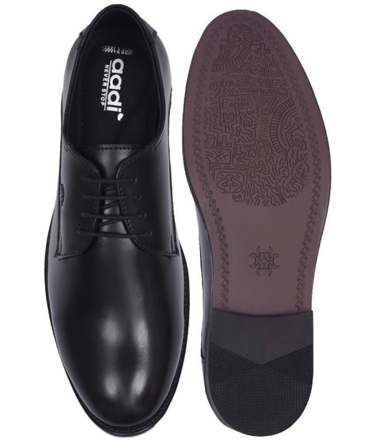 Aadi - Black Mens Formal Shoes - None