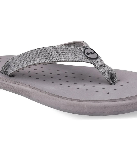 Campus Gray Mens Daily Slipper  (Pair of 1) - None