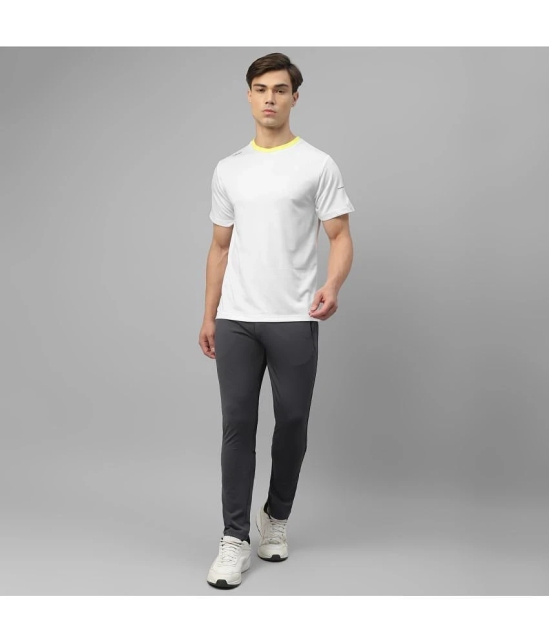 Dida Sportswear White Polyester Regular Fit Mens Sports T-Shirt ( Pack of 1 ) - None