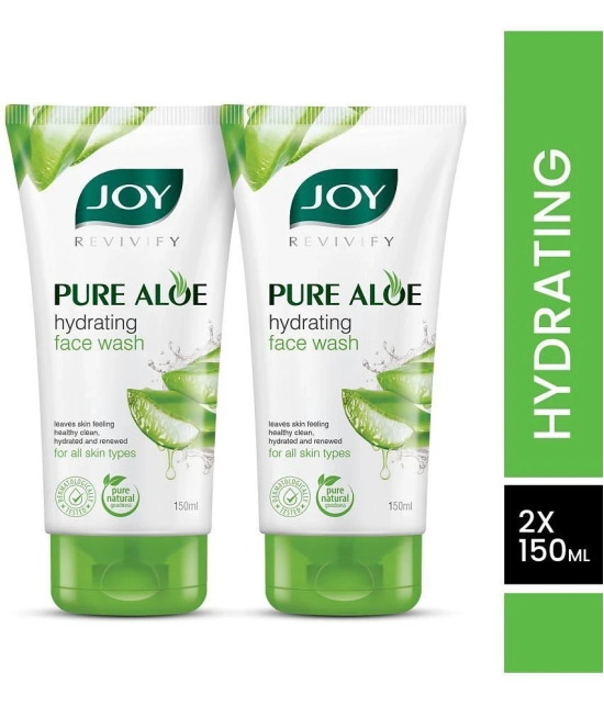 Joy Revivify Pure Aloe Hydrating Face Wash (Pack of 2X150ml)