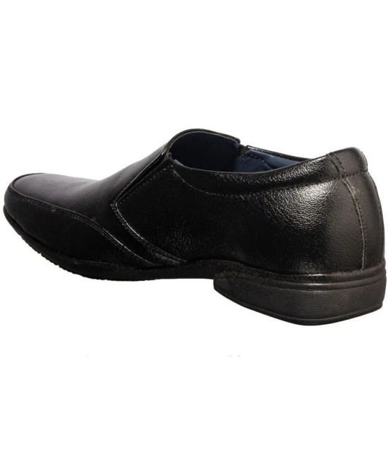 KHADIM - Black Mens Slip On Formal Shoes - None