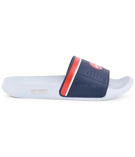 Campus - Blue Mens Slide Flip Flop - None