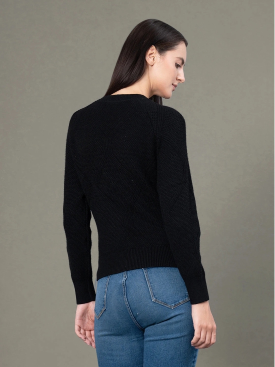 RedTape Round Neck Sweater for Women |  Everyday Comfort