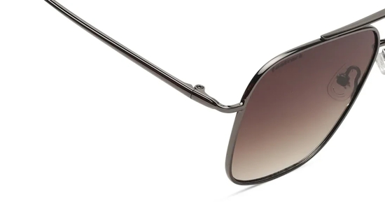 Brown Navigator Rimmed Sunglasses (M253BR4V)