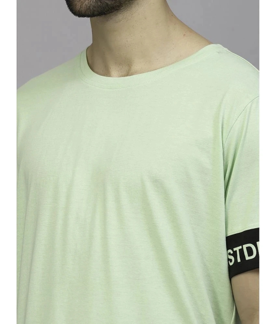 Rigo - Mint Green 100% Cotton Oversized Fit Mens T-Shirt ( Pack of 1 ) - None