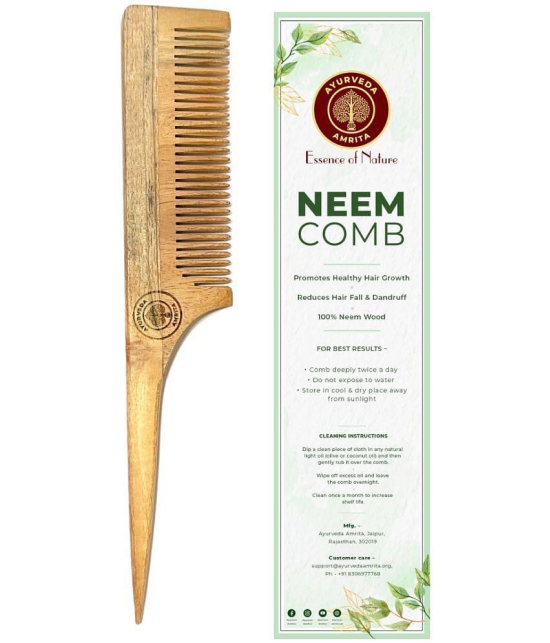 Ayurveda Amrita - Rattail Comb For All Hair Types ( Pack of 1 )