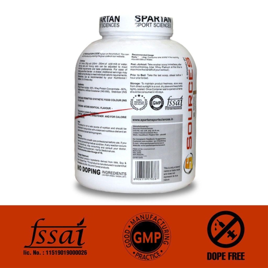 Spartan Sport Sciences Whey Platinum 5lbs