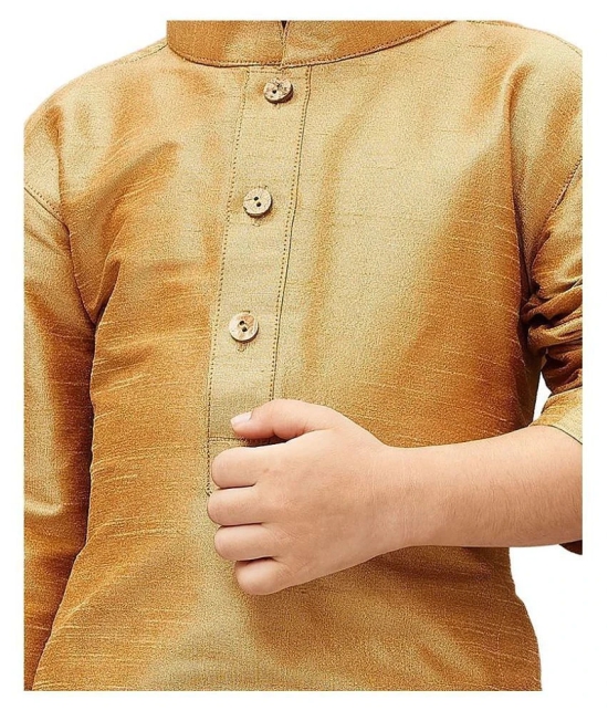 Fourfolds Ethnic Wear Printed Kurta Pyjama Set For Kids & Boys_FE729 - None