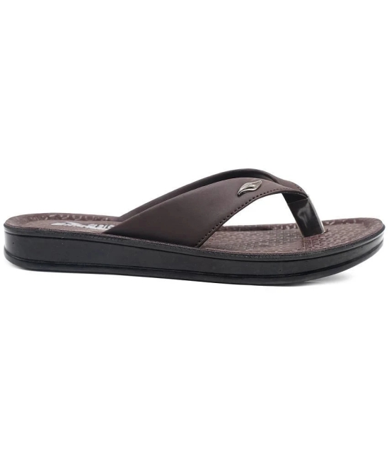 ASIAN Brown Womens Slipper - None