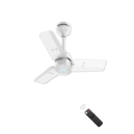 Atomberg Renesa 600mm BLDC motor Energy Saving Ceiling Fan with Remote Control | White