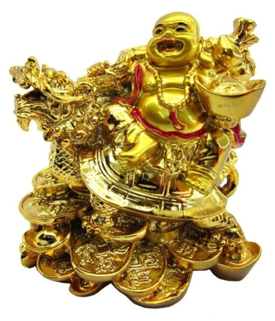 raashi collection  buddha feng shui laughing buddha on dragon laughing buddha big size for money and wealth