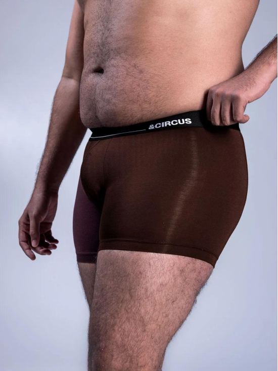 Men's Boxer-briefs - Umber-2XL