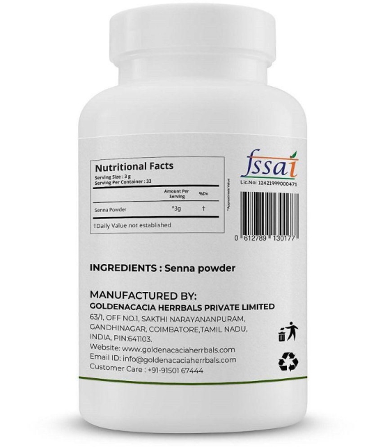 GOLDENACACIA HERRBALS Cassiac Anguslifolia 100gm Powder 100 gm