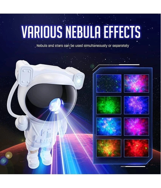 GIT Astronaut Galaxy Projector with Remote Control - 360Â° Adjustable Timer Kids Astronaut Nebula Night Light