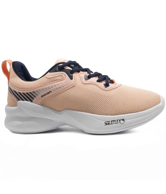 ASIAN - Peach Womens Running Shoes - None