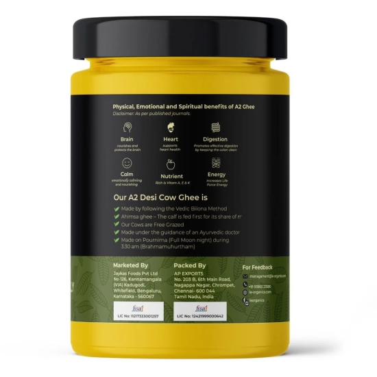 LeOrganics A2 Ghee 500ml