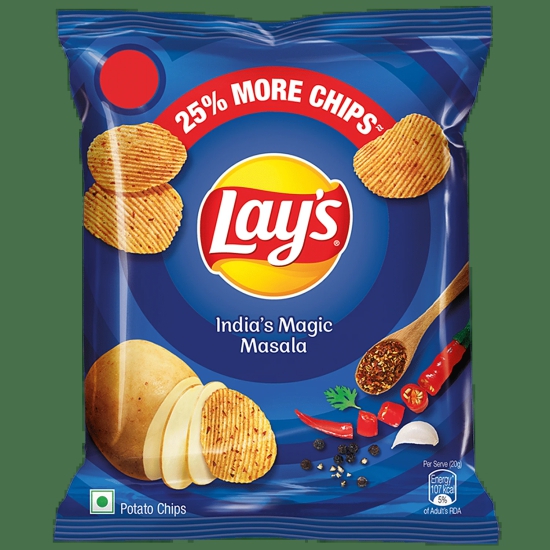 Lays Potato Chips - Indias Magic Masala, 23 G Pouch