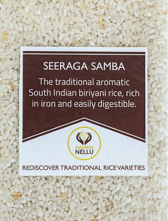 Seeraga Samba (Raw Rice) - 500 Gms