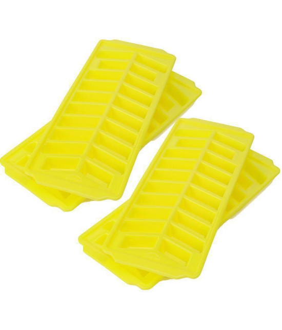 HOMETALES Ice Stick Tray Yellow 4 Pcs - Yellow