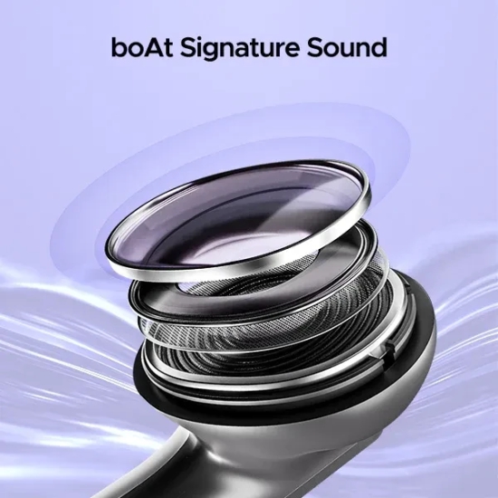 boAt Airdopes 91 | Wireless Earbuds with 45 Hours Playback, BEAST™ Mode, ASAP™ Charge, Dual Mics with ENx™ Technology Mist Grey