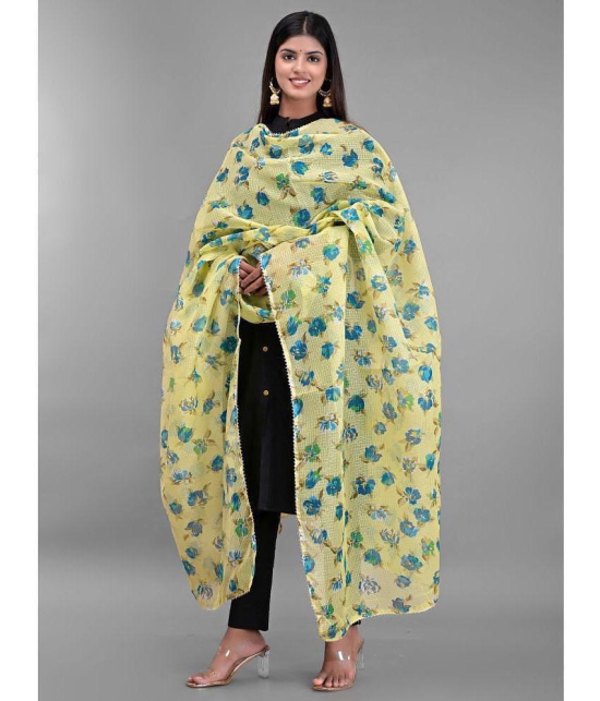 Anjaneya Creations - Green Cotton Women''s Dupatta - ( Pack of 1 ) - Green