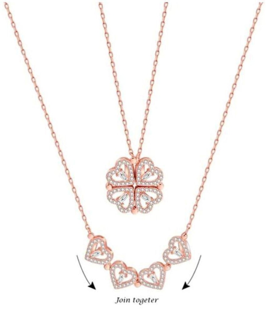 gilher - Rose Gold Plated Chain ( Pack of 1 ) - Rose Gold