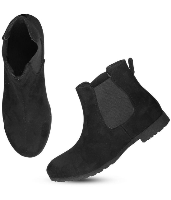 Saheb - Black Women''s Ankle Length Boots - None