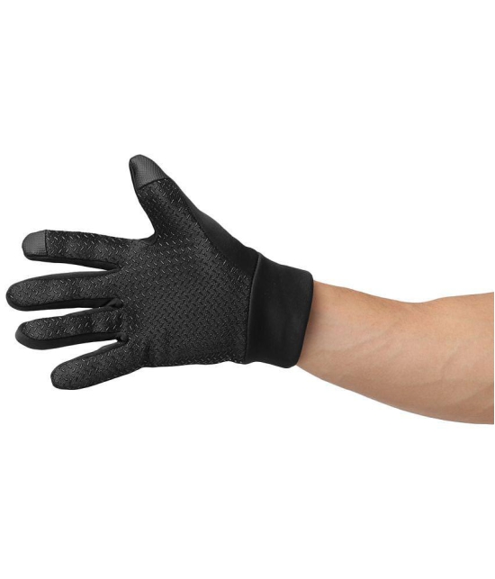 FITMonkey - Full Fingers Breathable Mesh Riding Gloves ( Pair of 1 ) - L