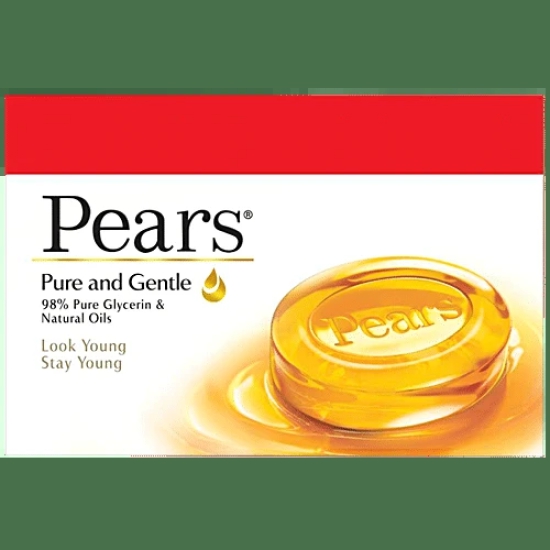 Pears Pure & Gentle Bathing Bar 75 g (Buy 3 Get 1 Free)