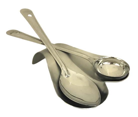 DYNAMIC STORE Double spoon rest with cooking pan spoon and laddle