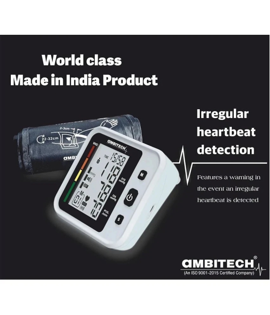 AmbiTech Digital Blood Pressure Monitor (AMBI-02BP)