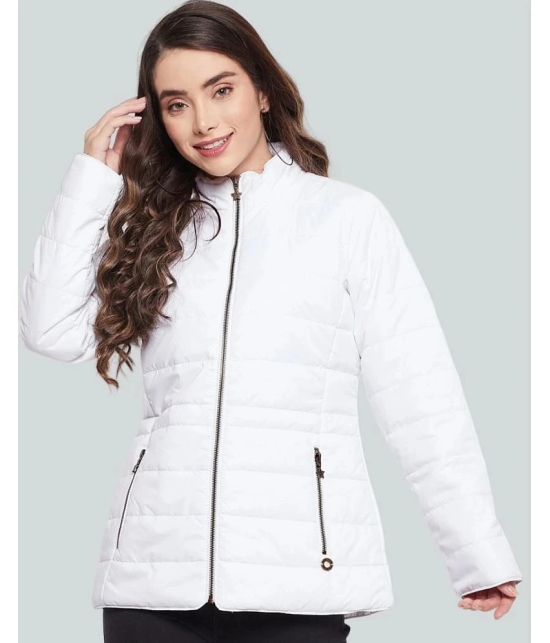 PPTHEFASHIONHUB - Polyester White Puffer Pack of 1 - None