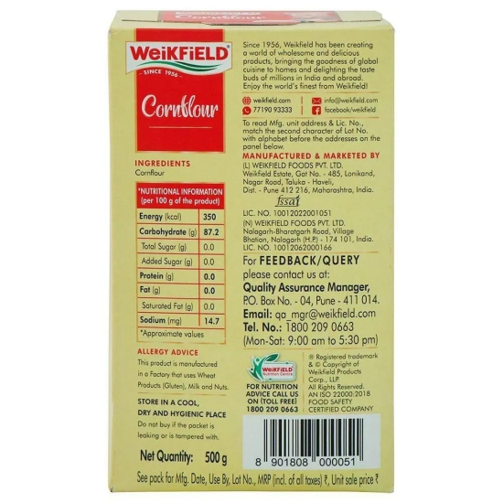 Weikfield Cornflour Powder 500g