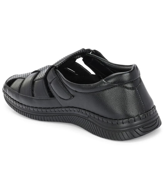 Aadi - Black Mens Sandals - None