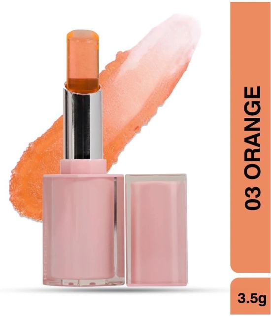 Seven Seas Long Lasting | Smooth Texture | Glass Finish | Rouge Gel Lipstick (Orange 2.8g)