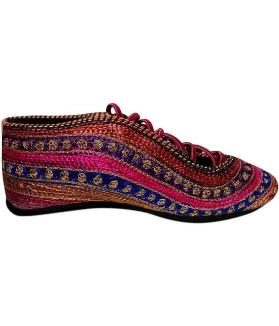 Apratim Multi Color Ethnic Footwear - None