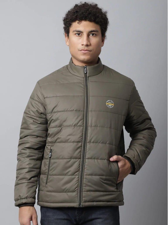 Rodamo Men Striped Windcheater Padded Jacket