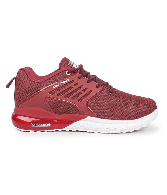 Columbus Maroon Running Shoes - None