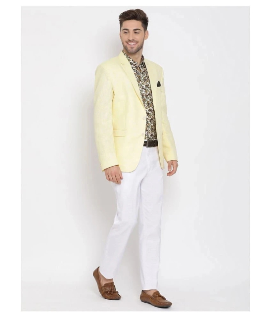 Hangup Yellow 3 Piece Suit - None