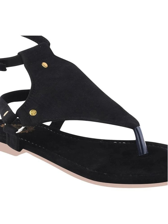 Shoetopia Black Womens Flats - None