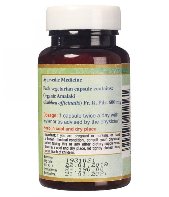 Maharishi Ayurveda Organic Amalaki Tablet 120 no.s