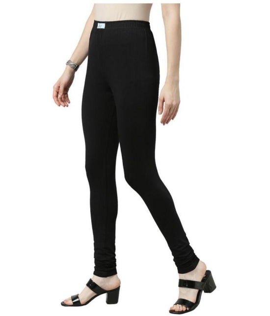 Jcss - Black Lycra Women's Leggings ( Pack of 1 ) - XXL