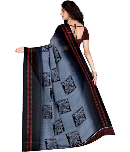 LEELAVATI - Multicolor Georgette Saree With Blouse Piece ( Pack of 1 ) - Multicolor