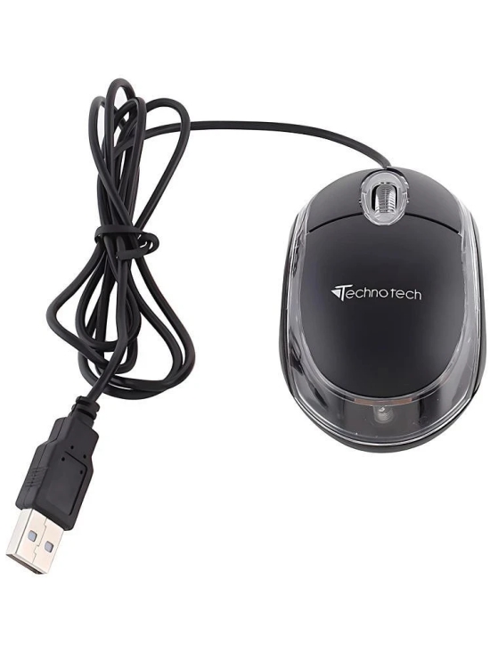 Technotech TT-01B Mini Optical Wired Mouse