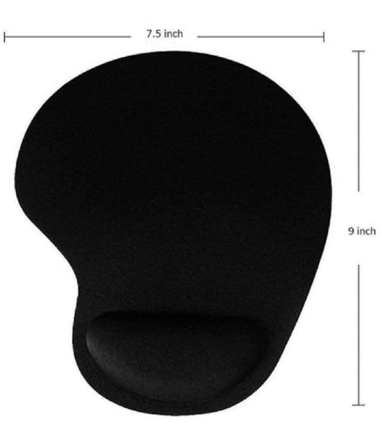 dust n shine Non-slip Rubber Base Mouse Pad ( Pack of 1 )